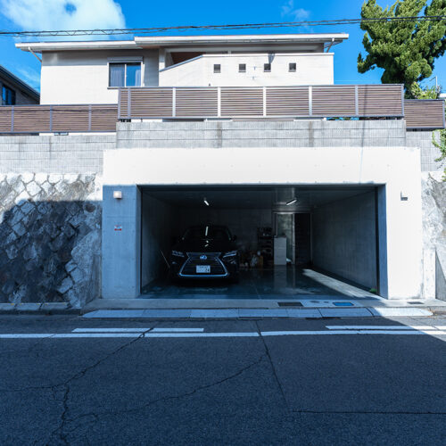 堀込みガレージ