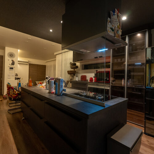 アイランドキッチン